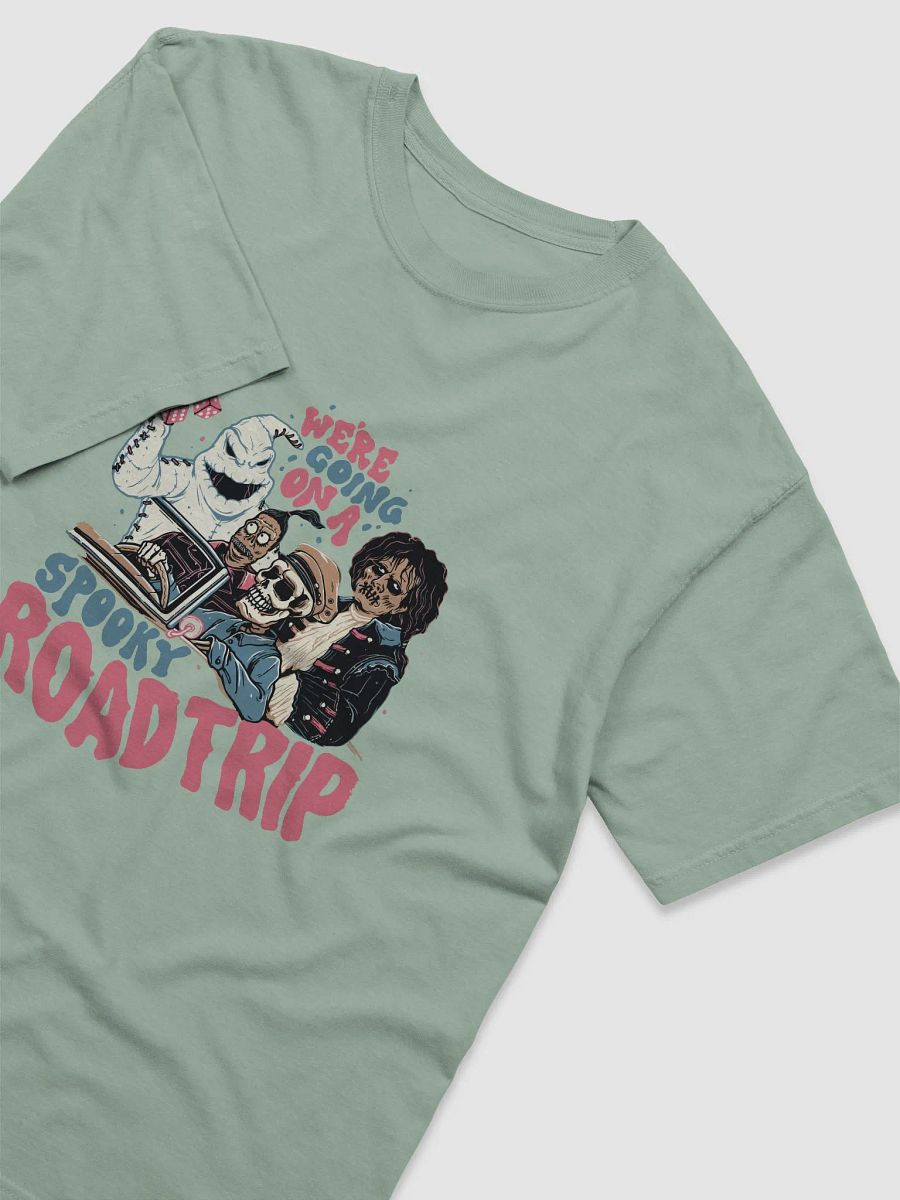 Spooky Road Trip Horror T-Shirt – Iconic Monsters Hitting the Road product image (41)