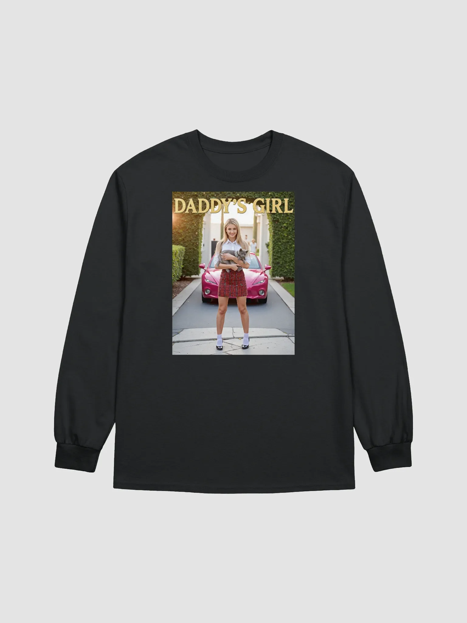 Daddy's Girl Essential Comfort Long Sleeve Tee product image (1)