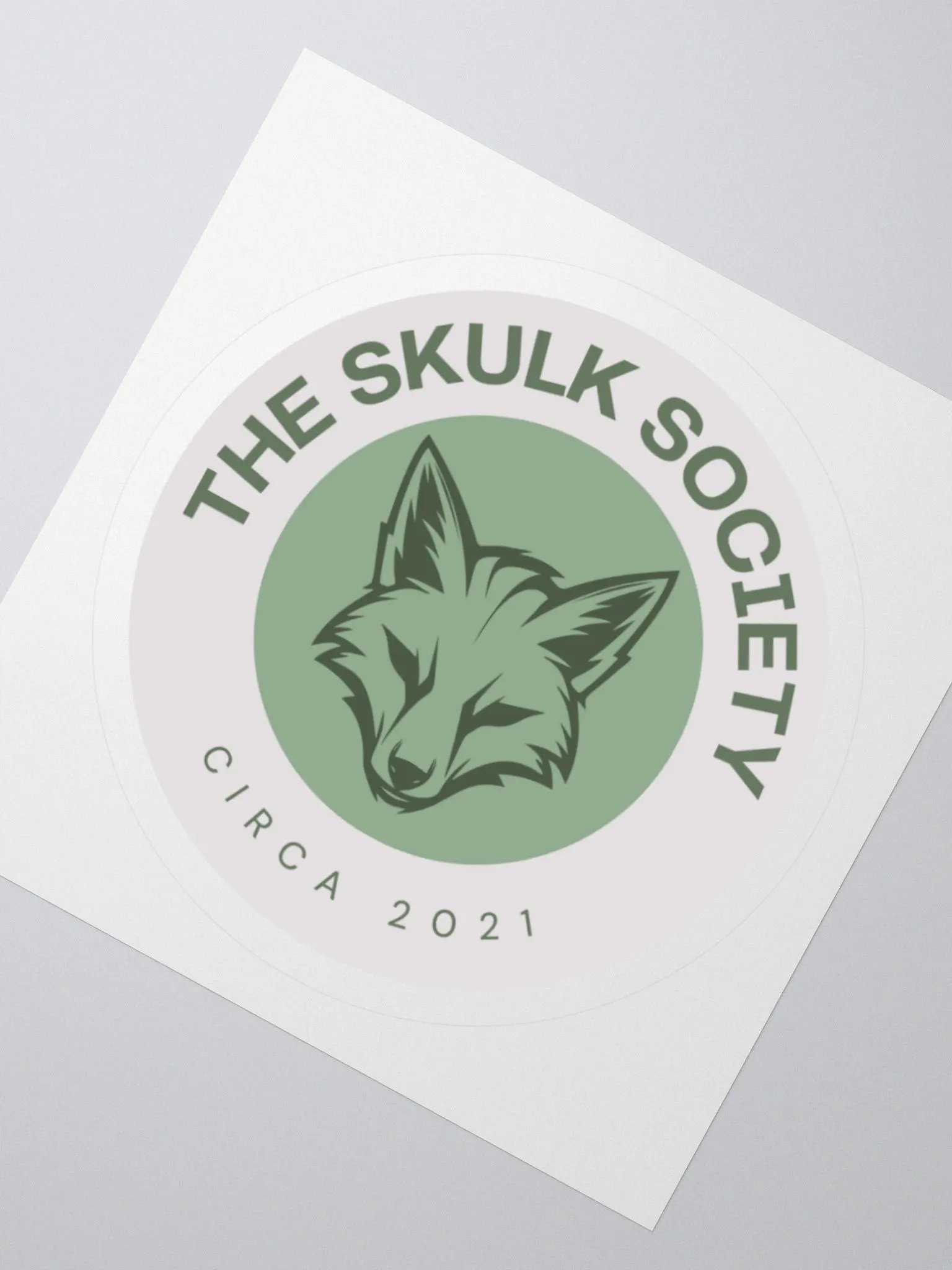 Skulk Society Emblem Sticker | Forest product image (4)