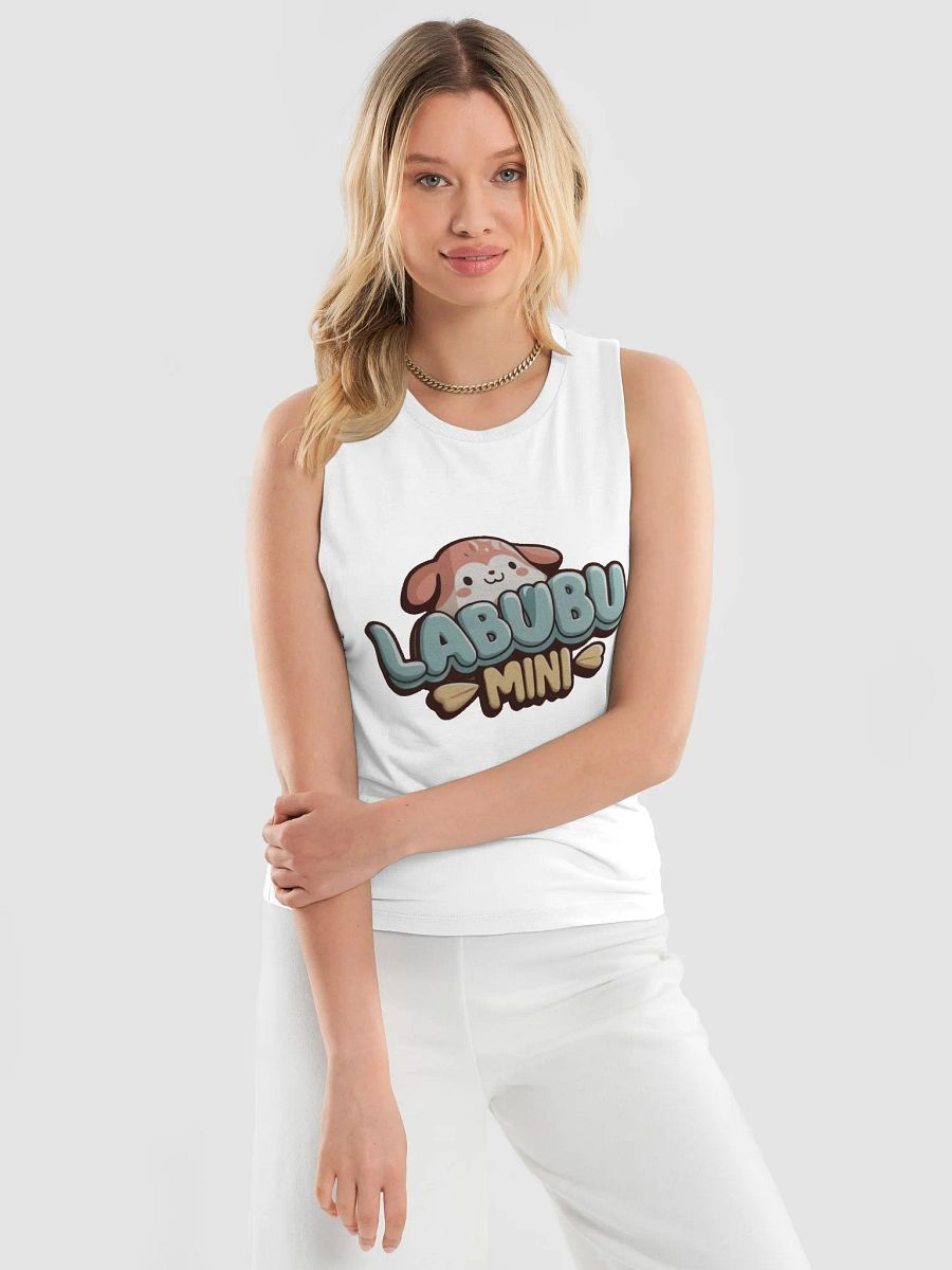 J.L & Crafted Labubu Mini Cartoon Character Women's Flowy Muscle Tank product image (9)