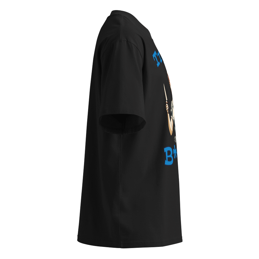 Try Me B*tch - Funny Meme T-Shirt - Stanley/Stella Unisex Organic Oversized T-Shirt SATU020 product image (10)