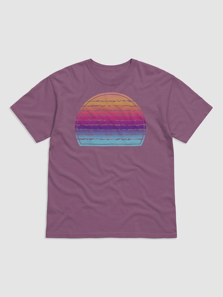 Sunset Retro Classic T-shirt product image (3)