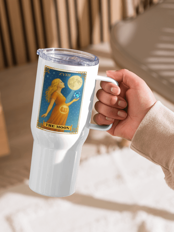 The Moon Tarot Travel Mug product image (8)