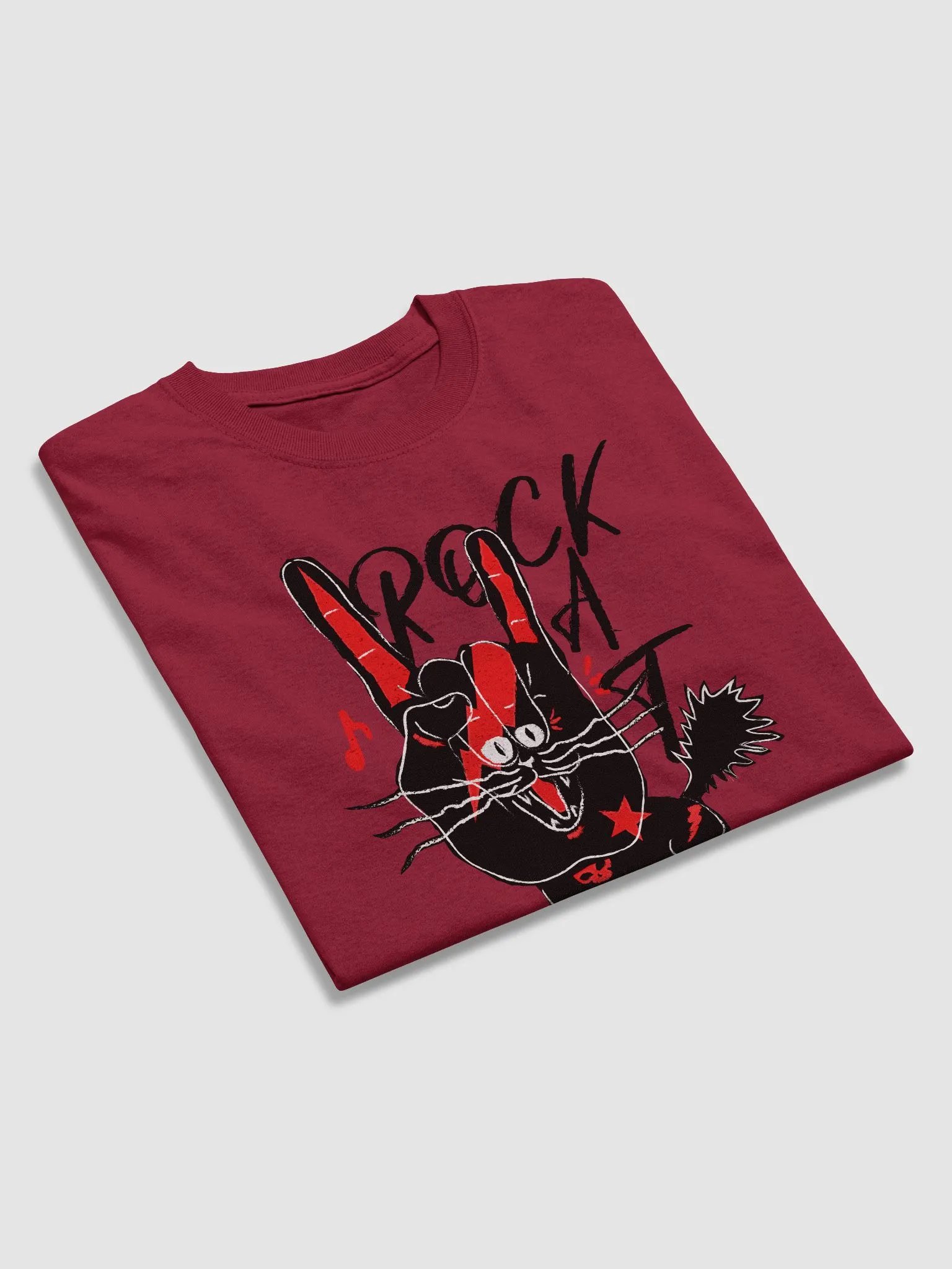 Rock Hand Heavyweight Unisex T-Shirt product image (2)