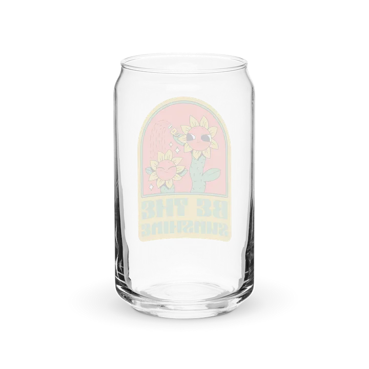 Be the sunshine Can-Shaped Glass product image (6)