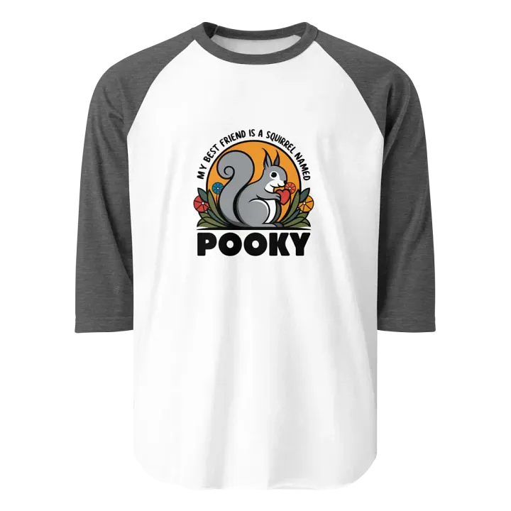 Pooky's Best Friend Raglan Tee product image (1)