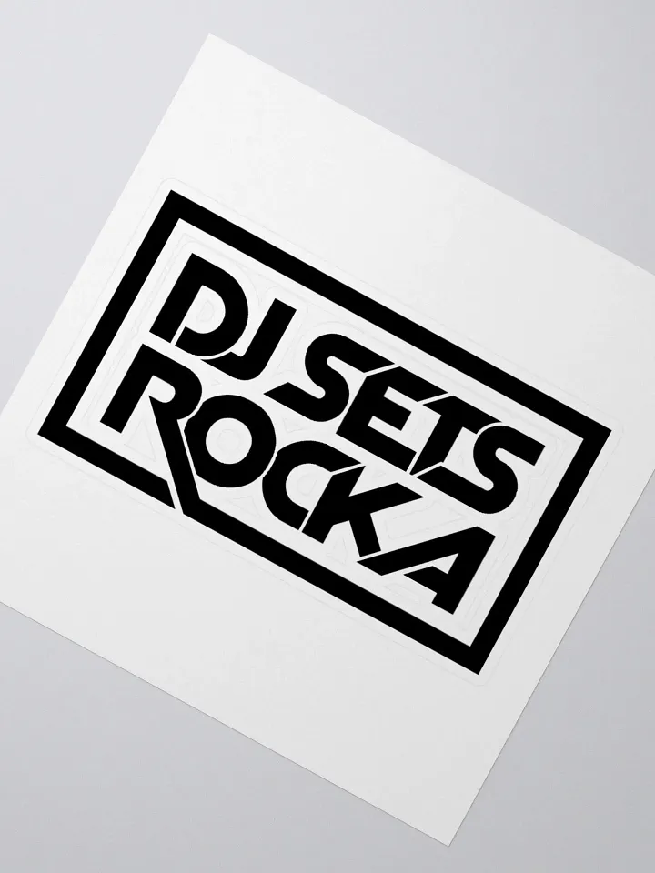 DJSETSROCKA STICKER product image (2)