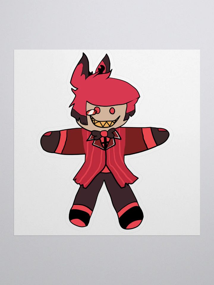 Gingerbread Alastor Sticker product image (1)