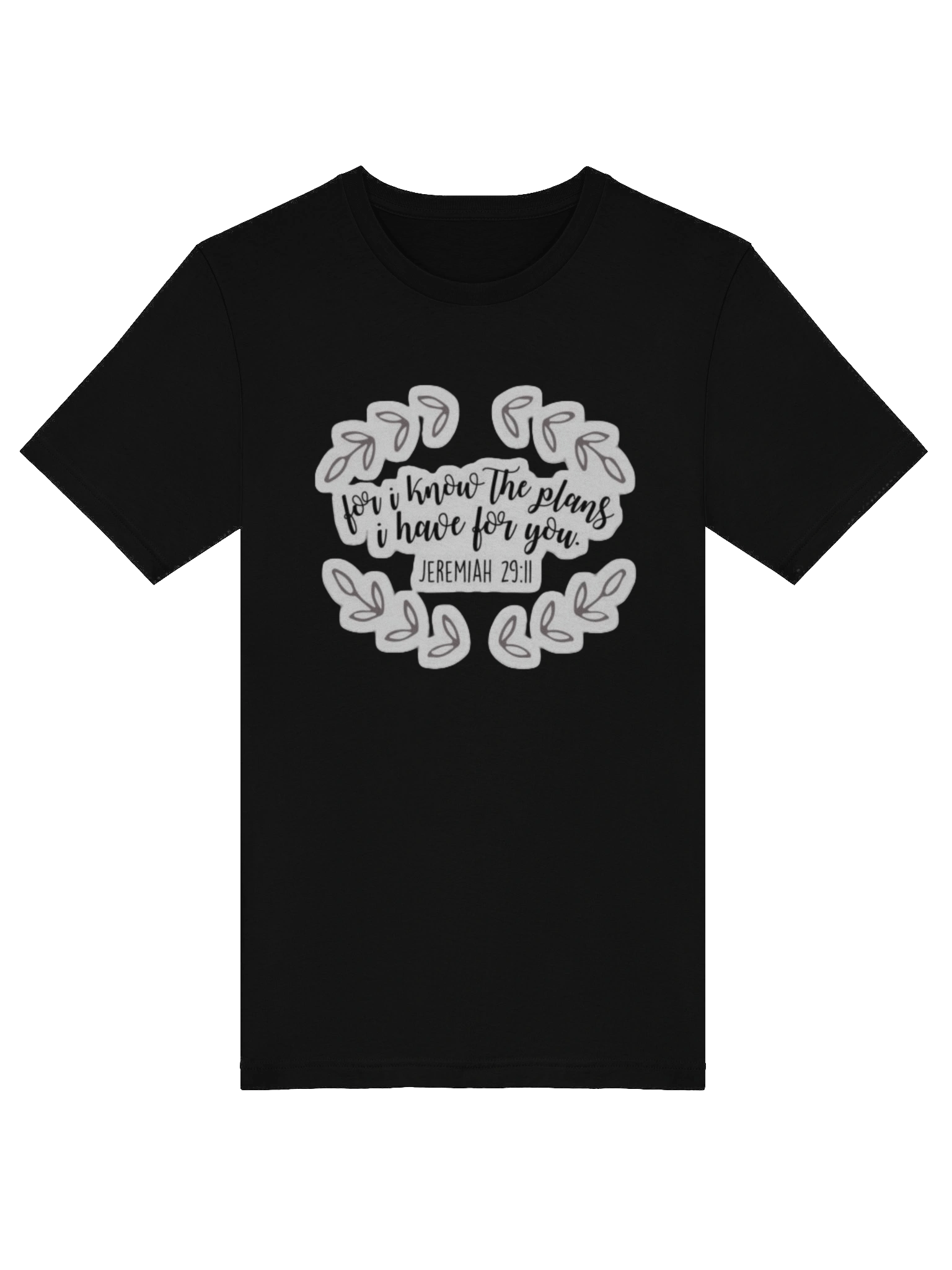 Jeremiah 29:11 Leaf Motif Tee product image (47)