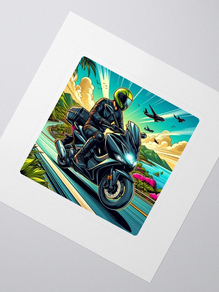 Coastal Cruiser Kiss Cut Stickers product image (2)