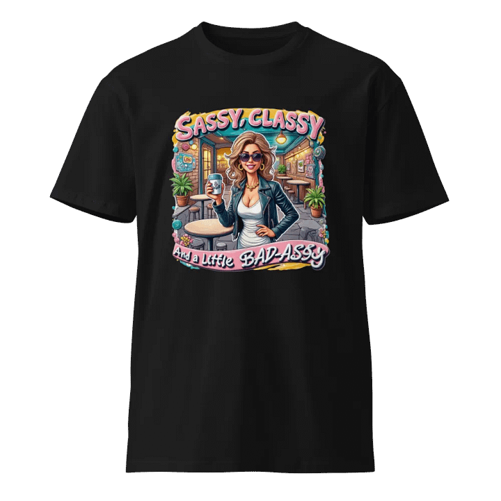 Sassy & Classy Coffee Lover Tee product image (1)