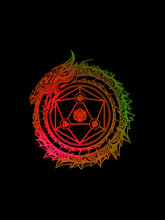D20 Draconic Circle [13x13] product image (1)