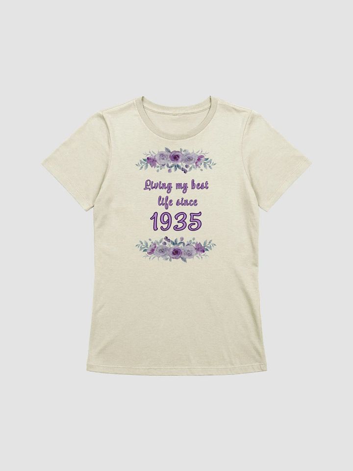 Floral Best Life since 1935 relaxed fit Tee product image (1)