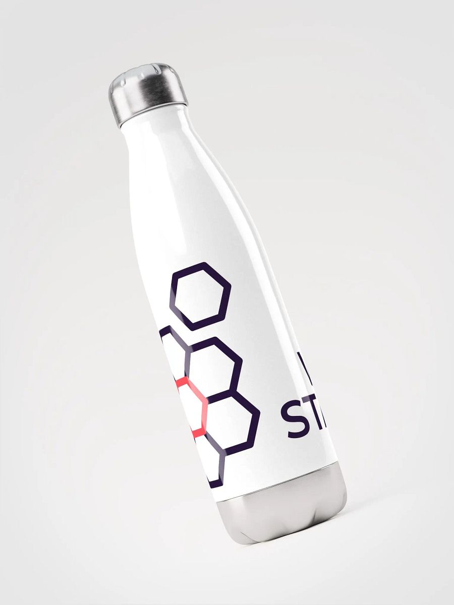Stainless Steel Water Bottle White product image (3)
