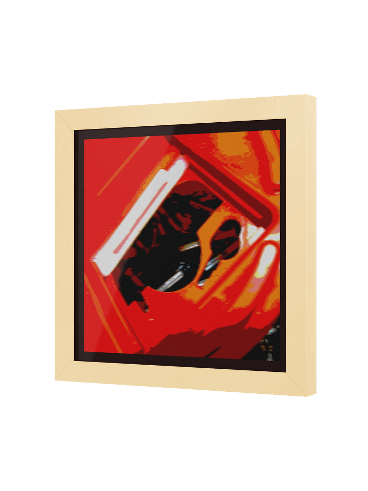 Rheumatological Blue Alternative Artwork - Framed Print product image (2)