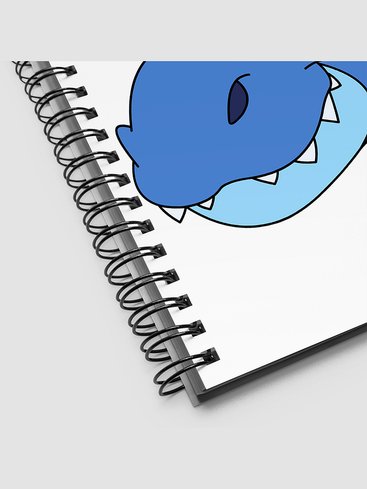 Happy Blue Dragon Spiral Notebook product image (2)