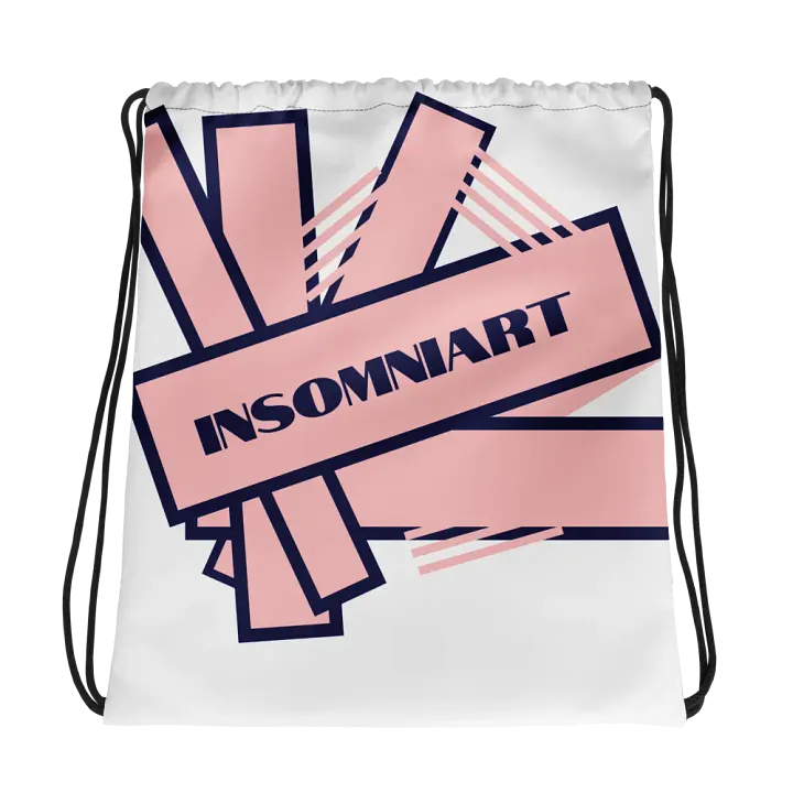 INSOMNART All-Over Drawstring Bag product image (1)