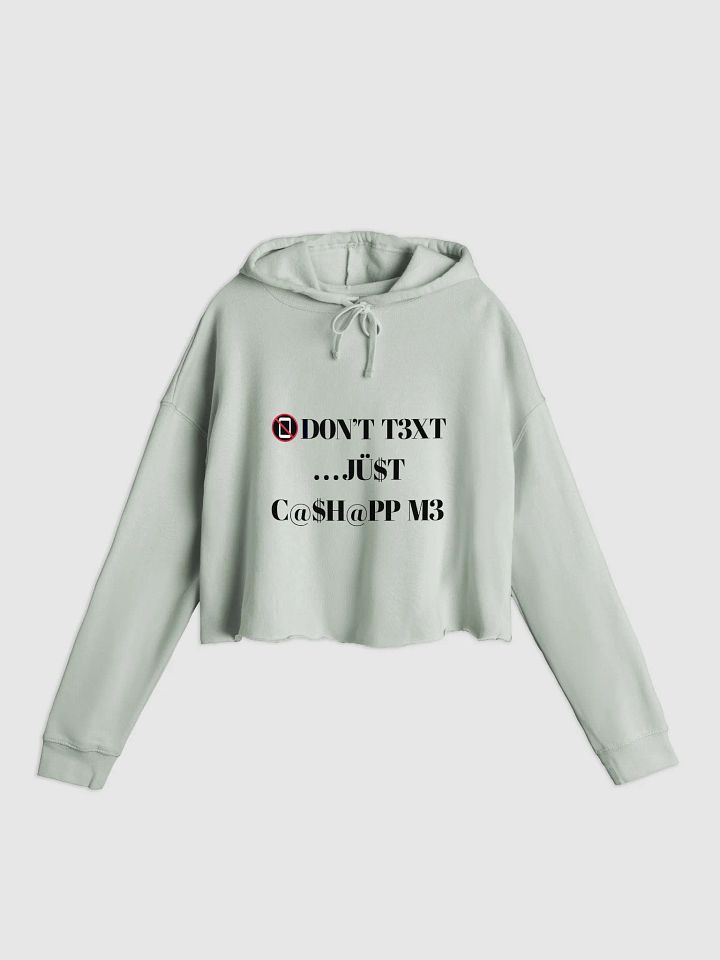 $.T.@.T - C@$H@PP M3 Crop Hoodie product image (4)