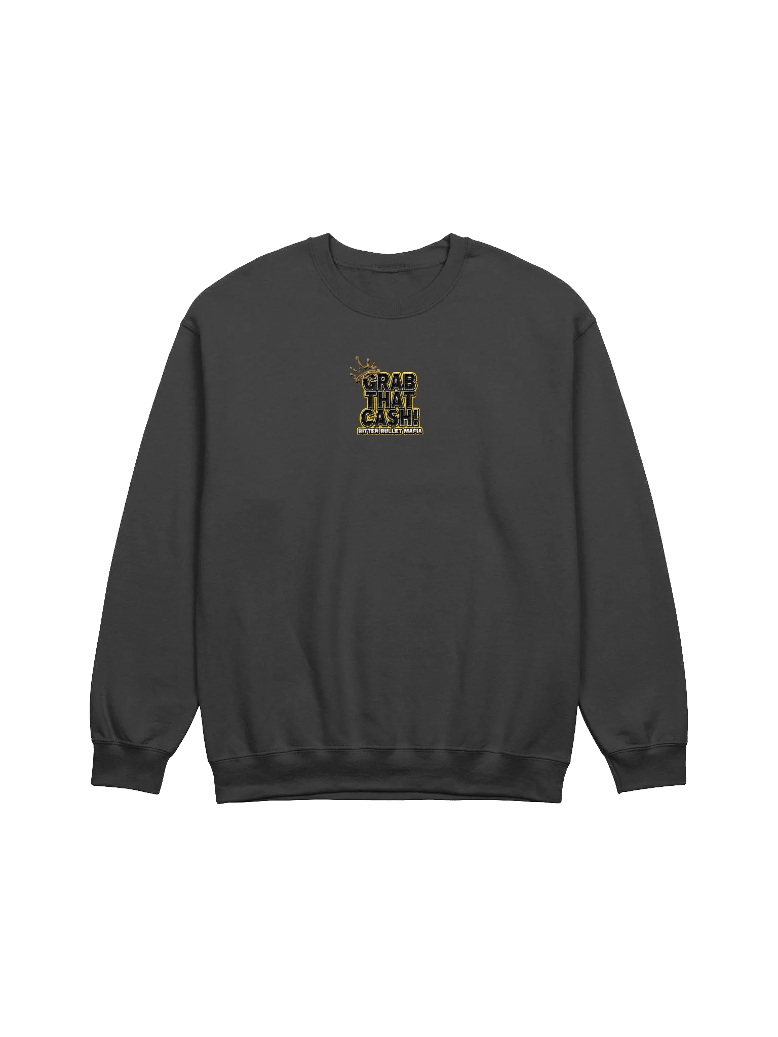 Bitten Bullet Mafia - Grab That Cash! Golden Crown Sweatshirt product image (1)