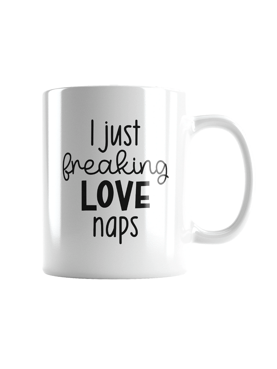 Freaking Love Naps White Glossy Mug product image (5)