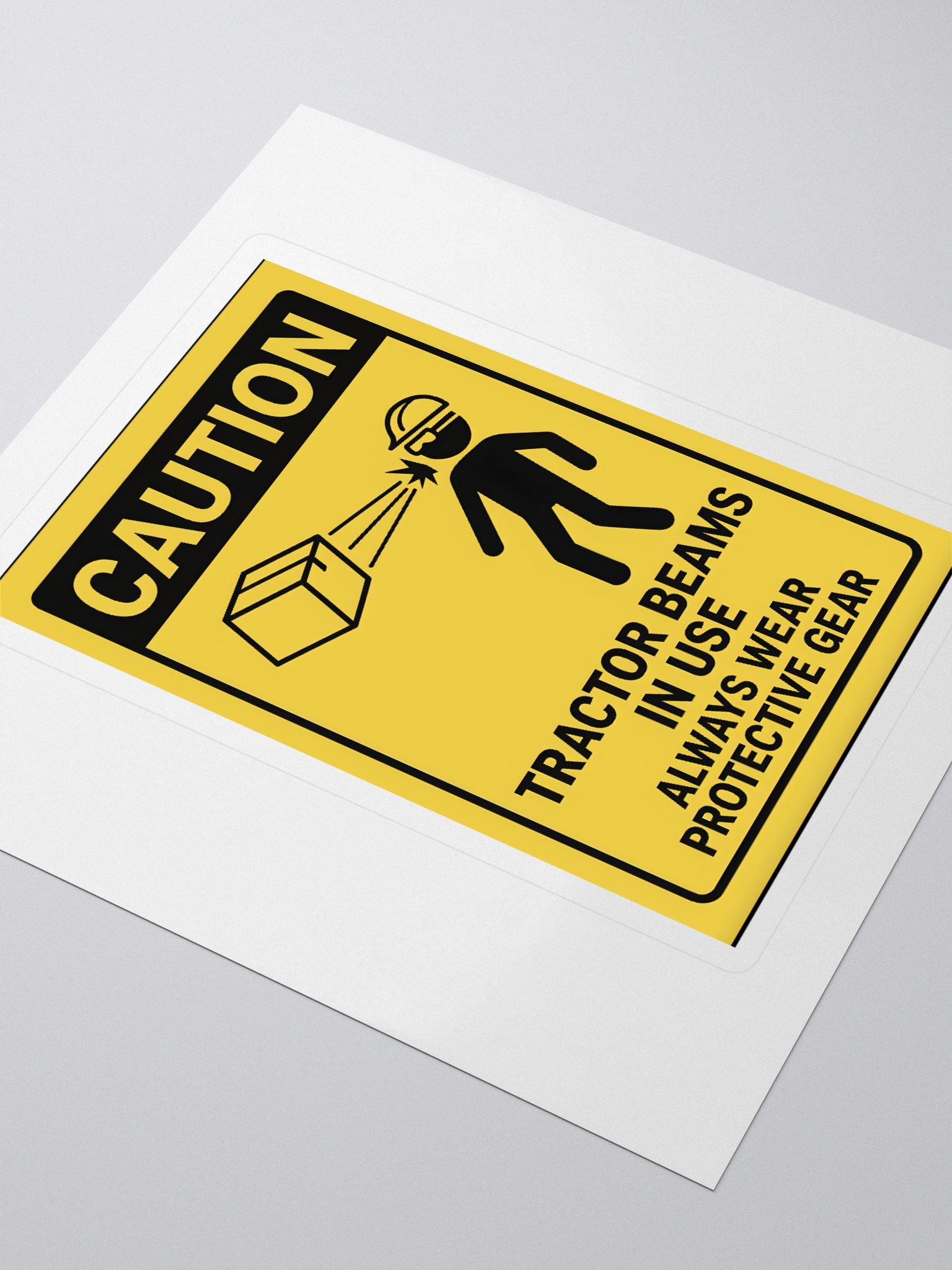 Tractor Beams in use Stickers product image (3)