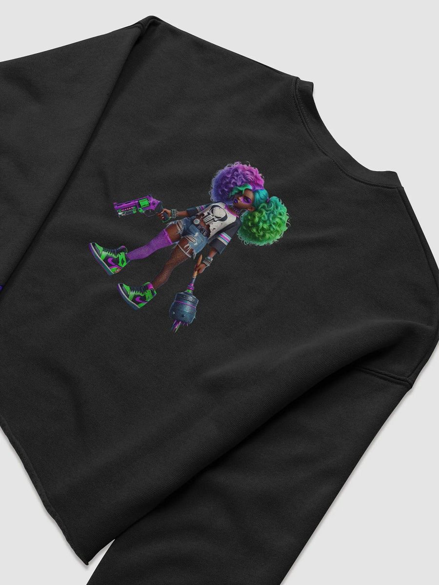 Harley Queen Logo Crop Fleece Sweatshirt product image (6)