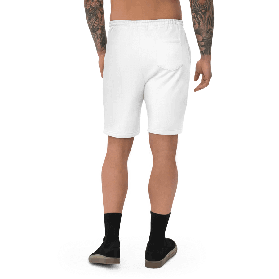 CraytoX Fleece Shorts - White product image (5)