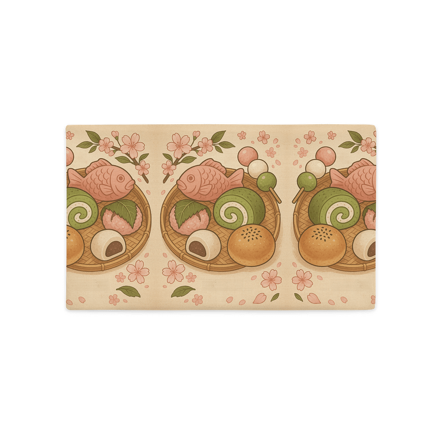 Sakura Sweets All-Over Print Pillow Case product image (1)