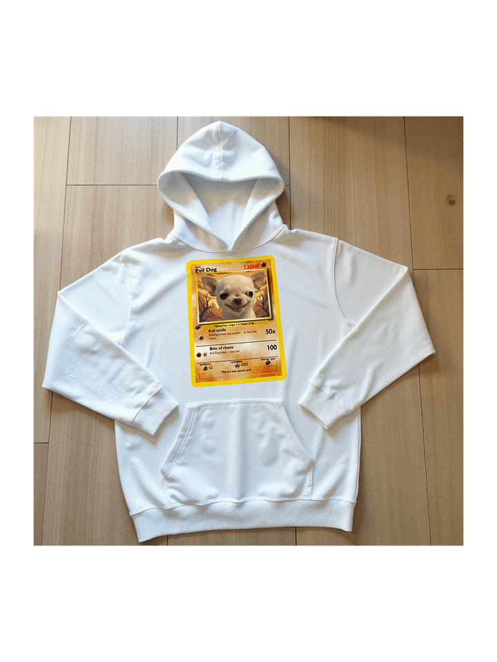 Evil Dog Pokemon Card Hoodie product image (29)