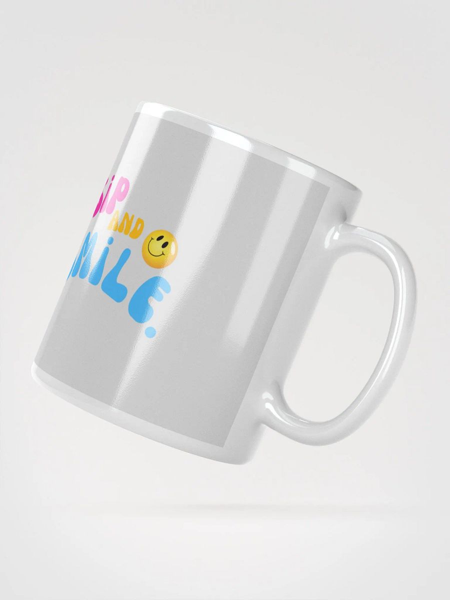 Sip and Smile White Mug product image (2)