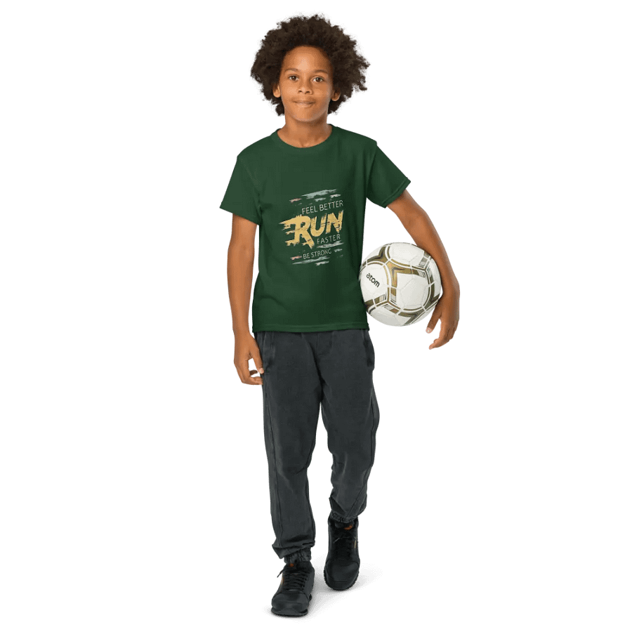 Kids T-Shirt Run Faster product image (8)