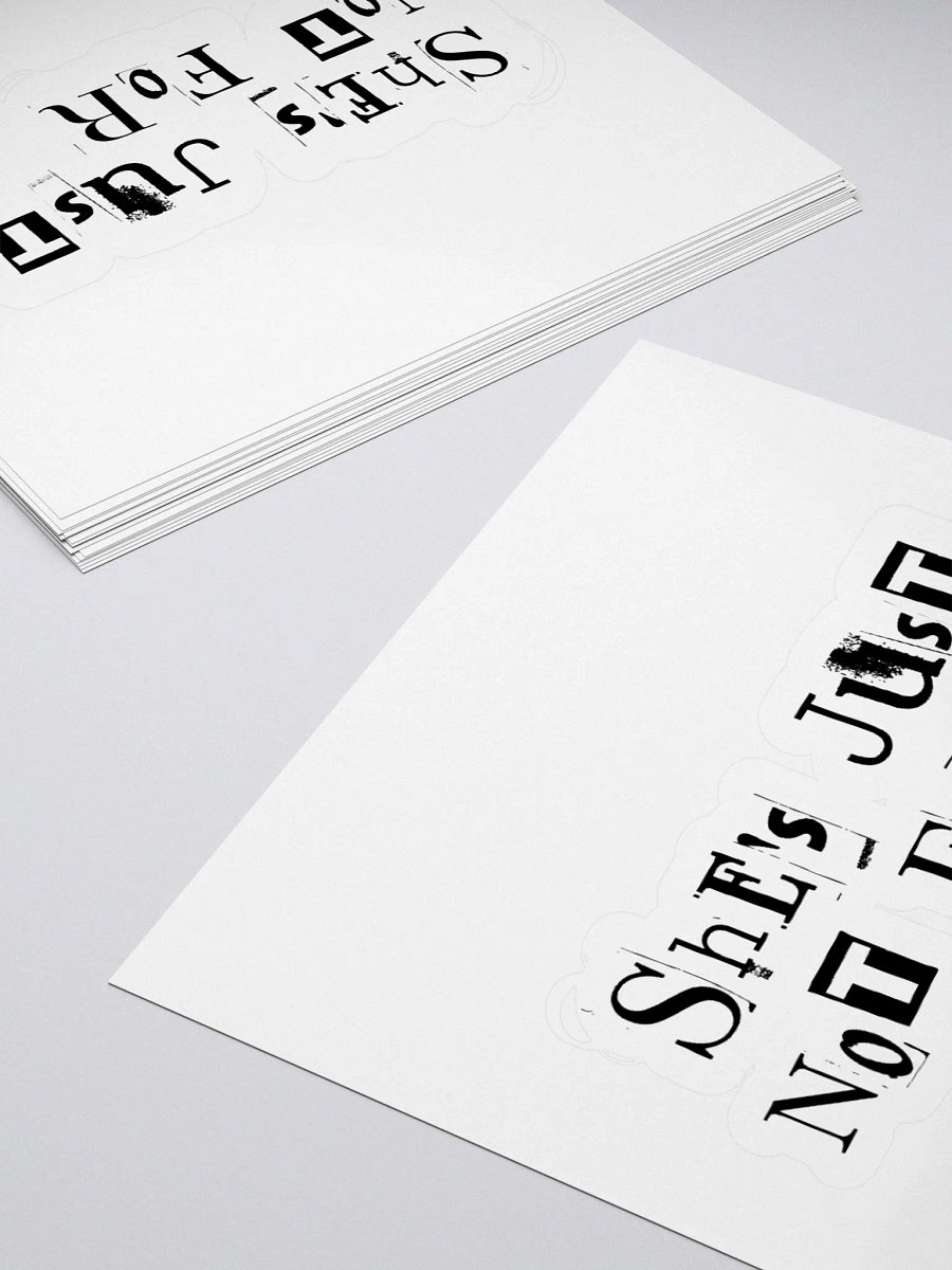 She's Just Not For Me - Stickers product image (4)