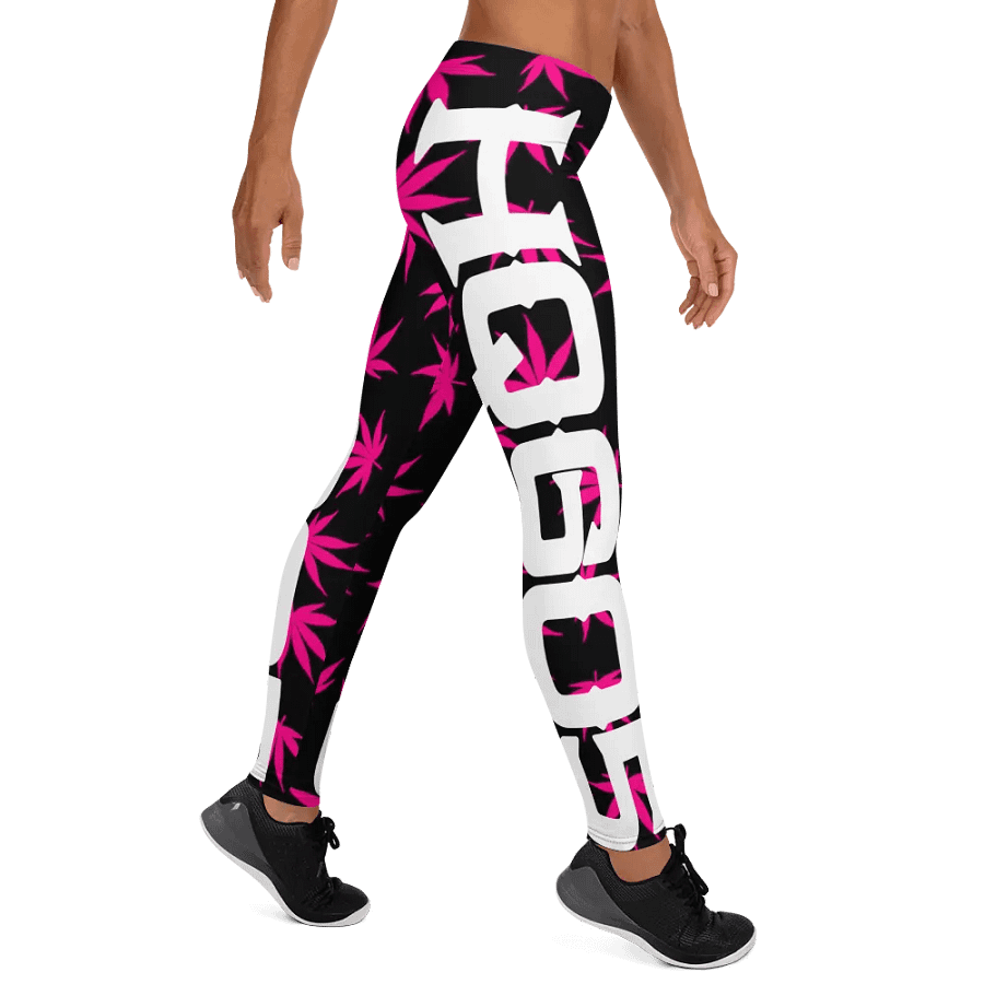 HempQuarters Pink Marijuana Leggings product image (7)