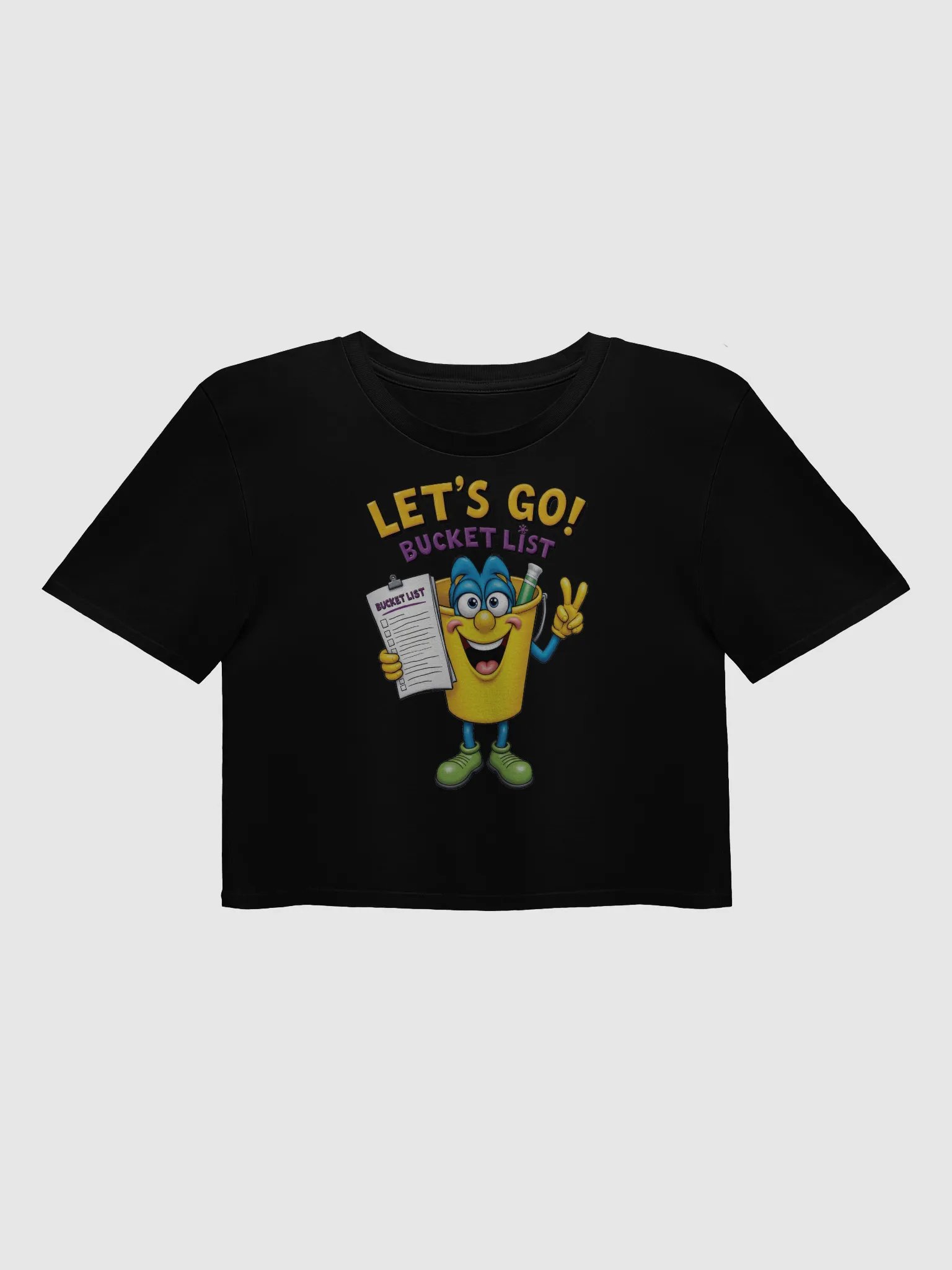 Bucket List Adventure Crop Top product image (6)