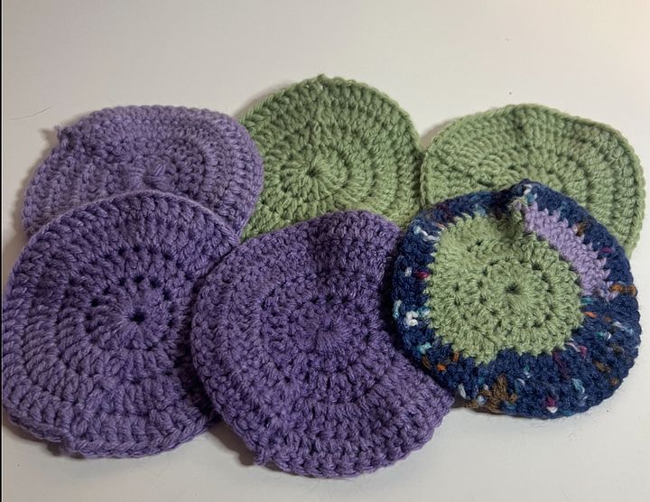 Mix and match 6 pack of crochet coasters product image (1)