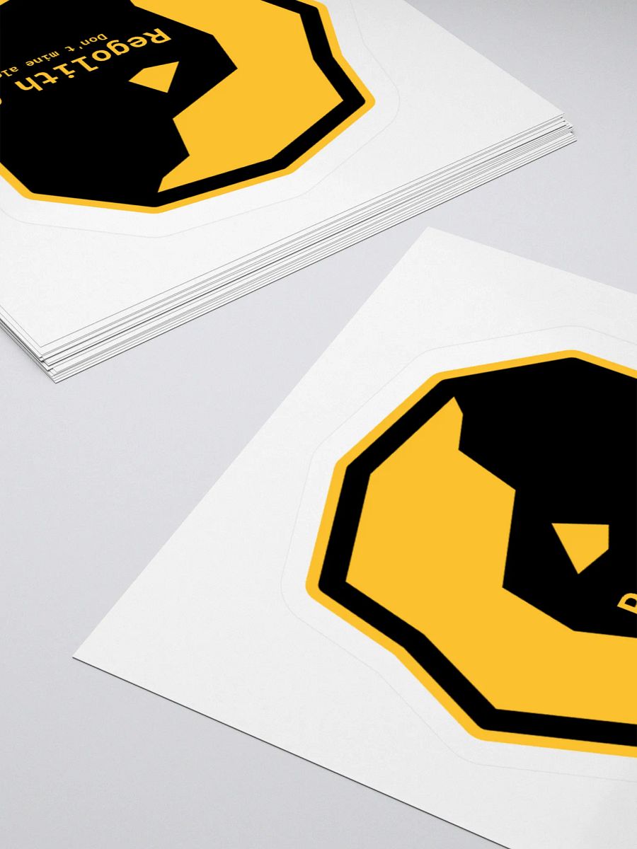 Regolith Logo Sticker product image (7)