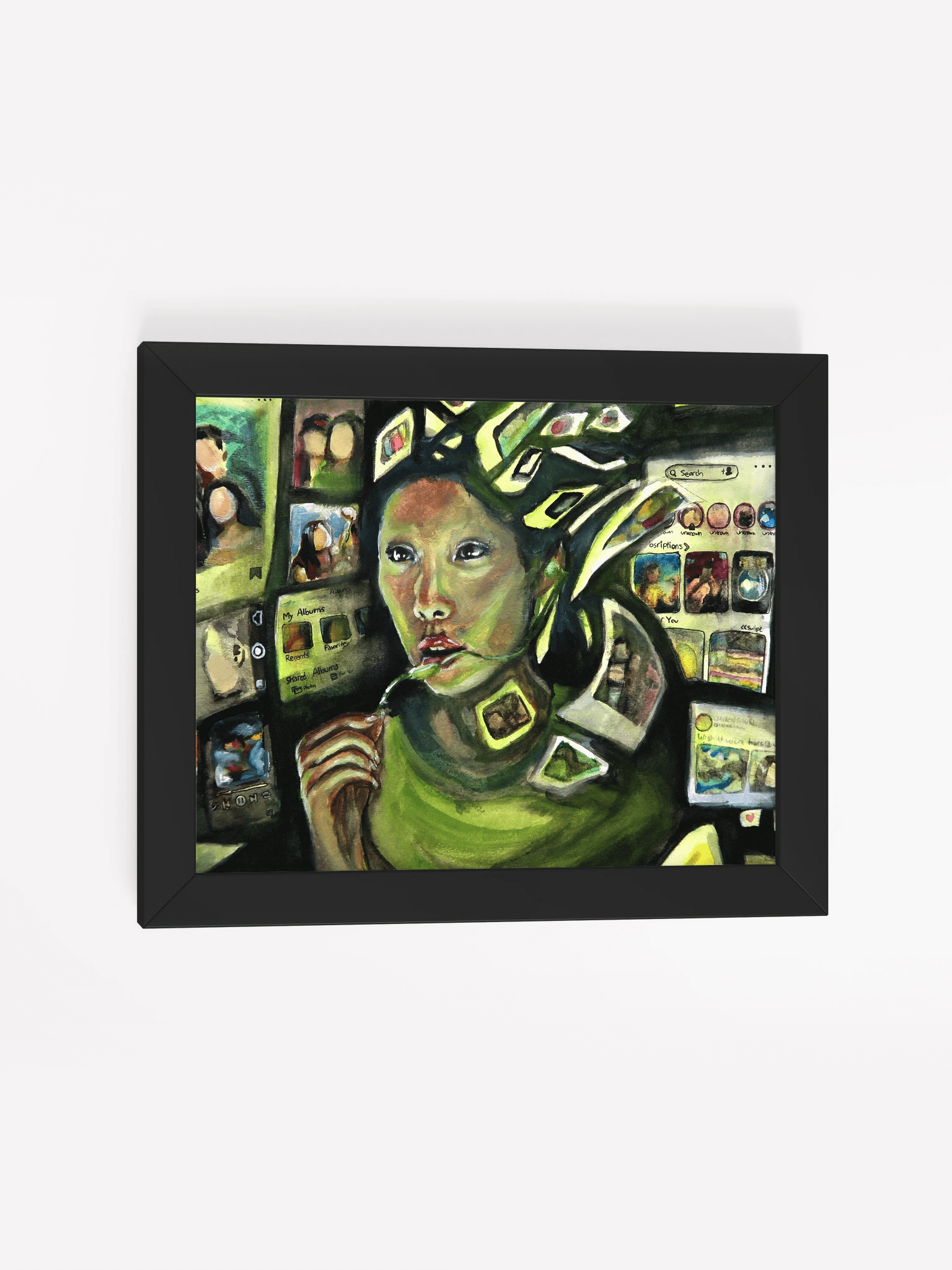 IS ANYONE THERE? - Framed Print product image (13)