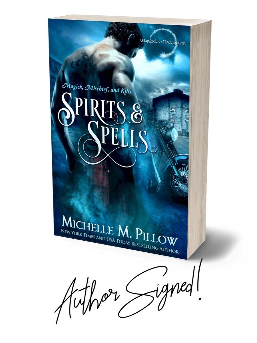 SIGNED: Spirits and Spells (Warlocks MacGregor #5) Paperback product image (1)