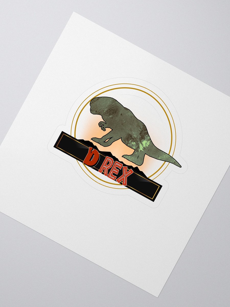 D REX Kiss Cut Stickers product image (2)