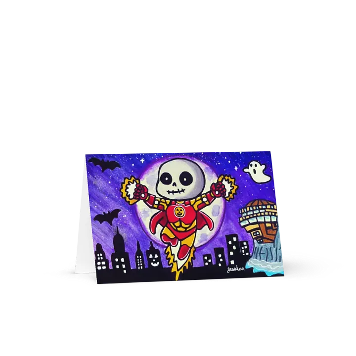 Steel Superhero Greeting Card product image (1)