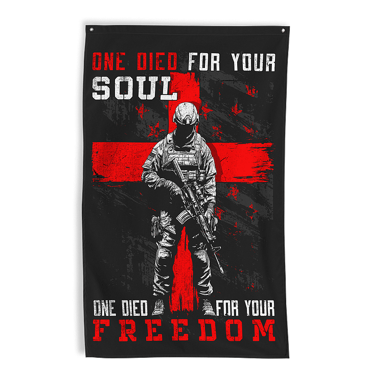 Soul Freedom Wall Flag product image (1)