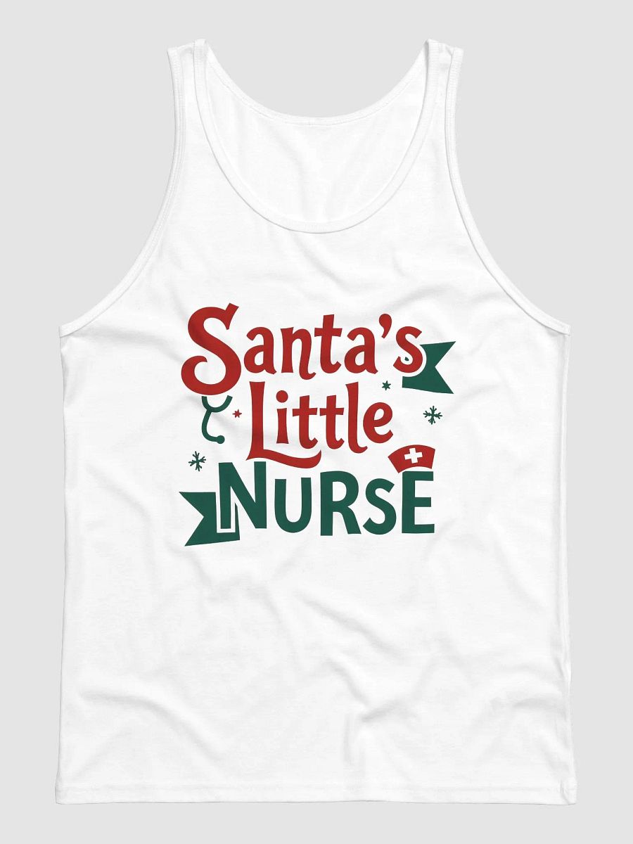 Festive Santa's Little Nurse Tank product image (1)