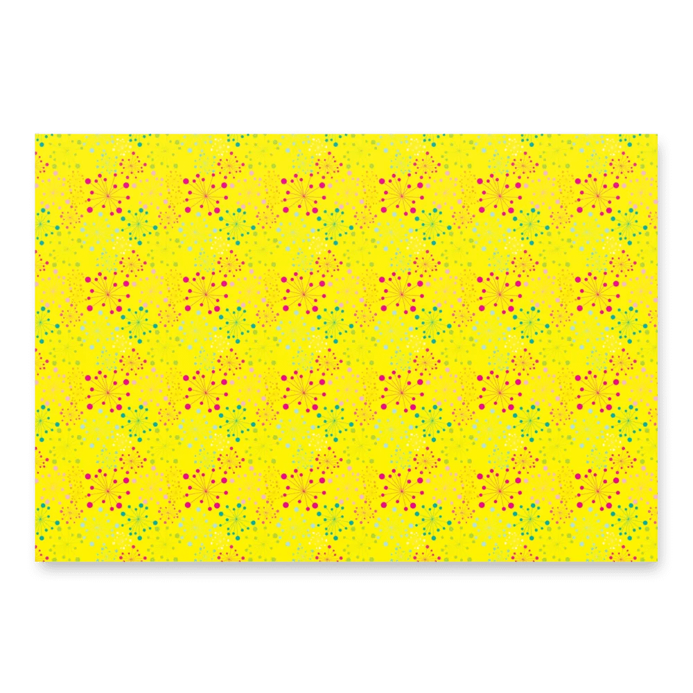 Pink and Yellow Abstract | Wrapping Paper Set product image (2)