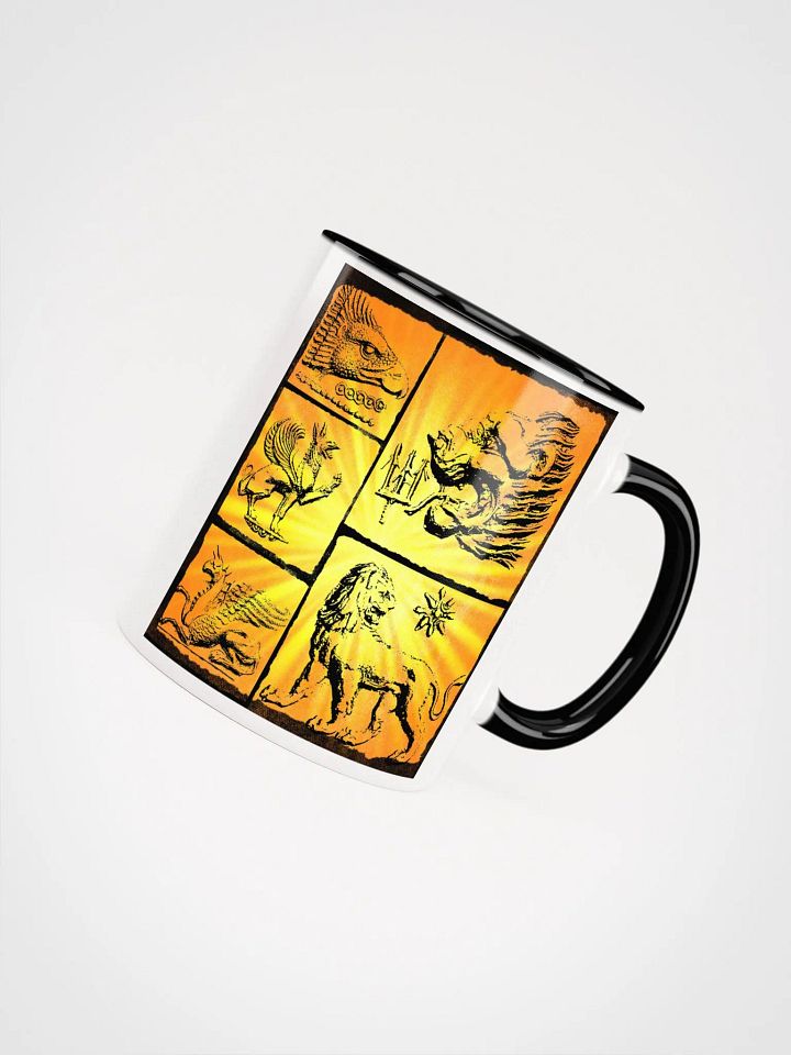 Gold Guarding Lion & Griffins Greek Mythology Art 3rd Century BC, Coffee & Tea Mug product image (6)