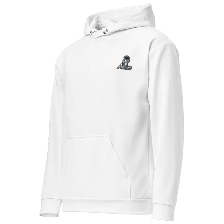 Astro Recycled Unisex Hoodie with Astronaut Design - White product image (2)