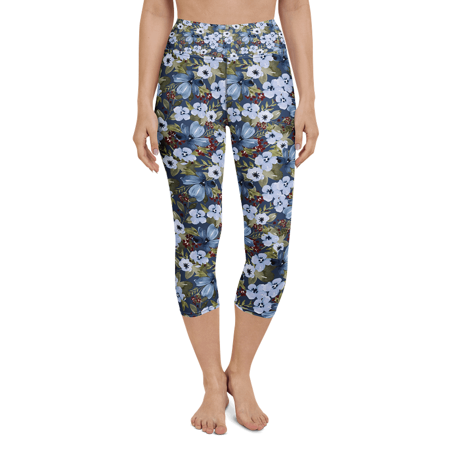Flowers Garden Capri Leggings product image (4)