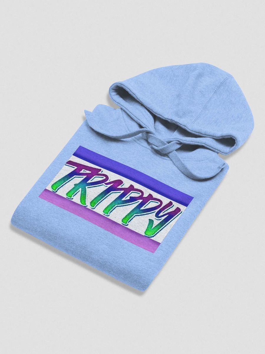 Trippy Queen Hoodie (Front and Back) with Black Sleeve Detail product image (60)