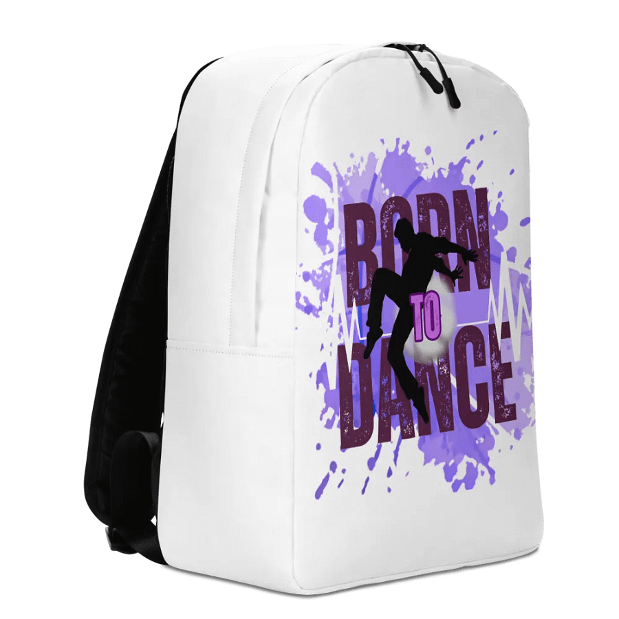 Born to Dance His Silhouette All-Over Backpack product image (12)