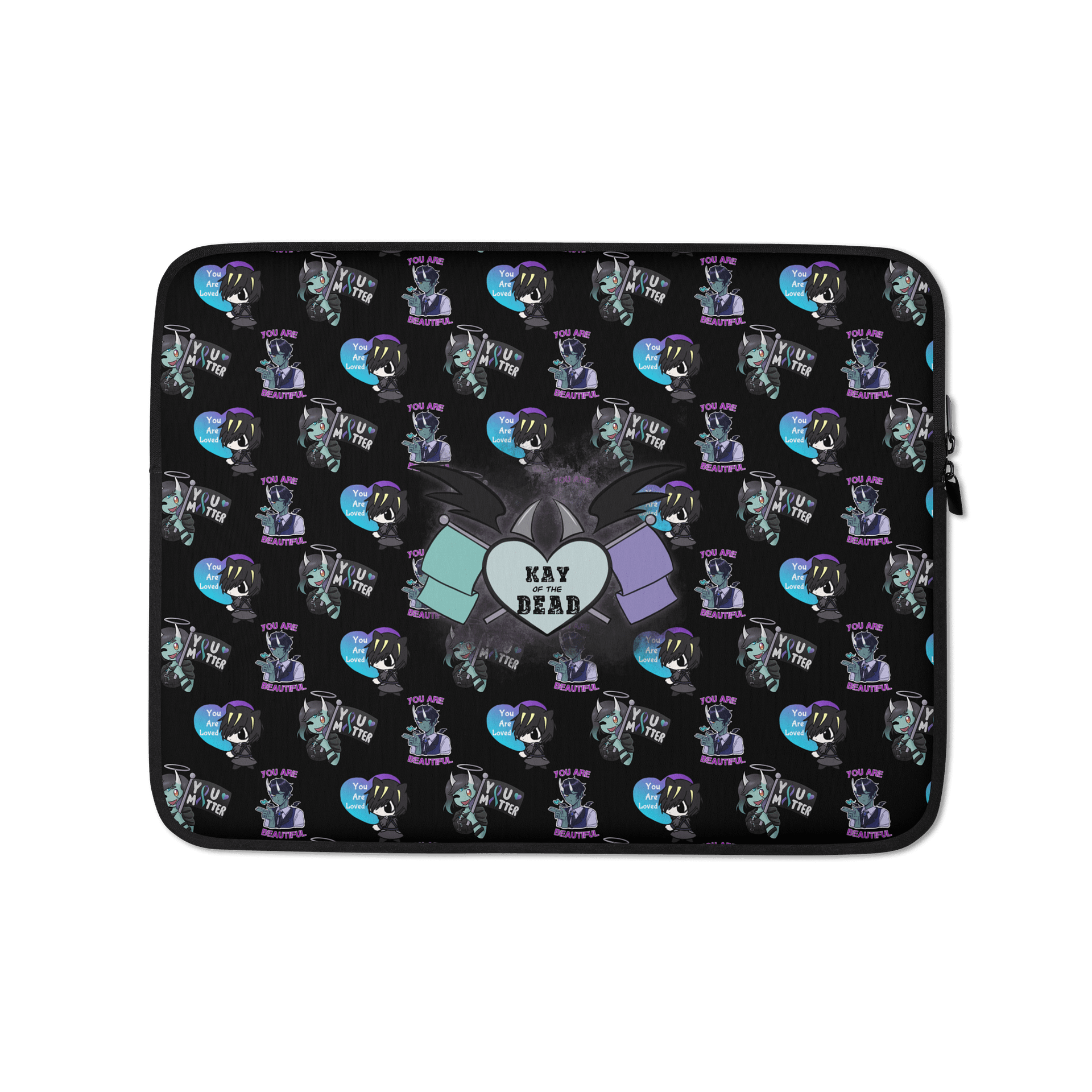 The Three Reminders Laptop Sleeve product image (1)