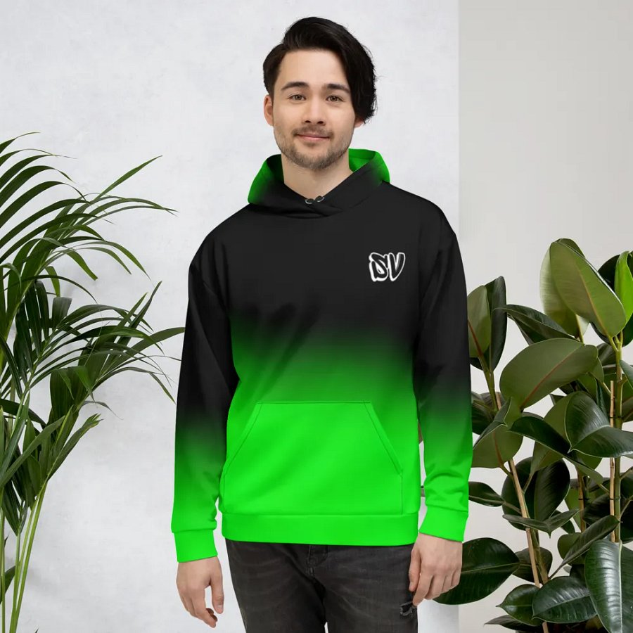 STRAIGHT VIBIN NEON COLOR FADE ITACHI HOODIE product image (4)
